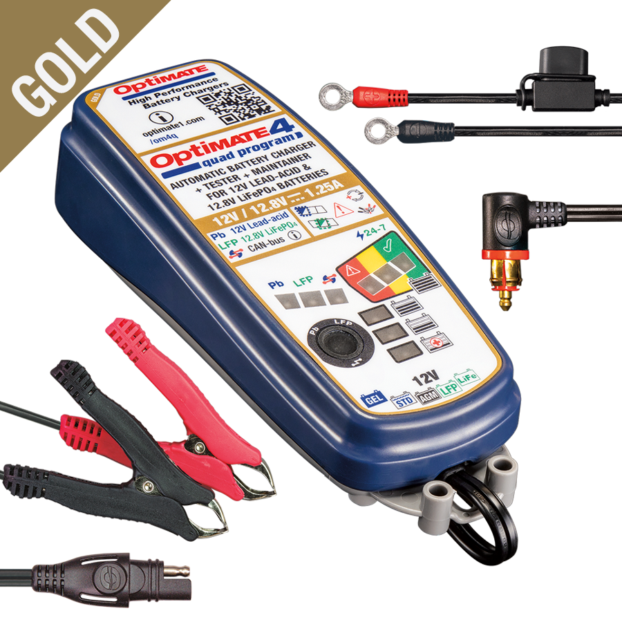 OptiMate 4 Quad Program | PREMIUM Edition