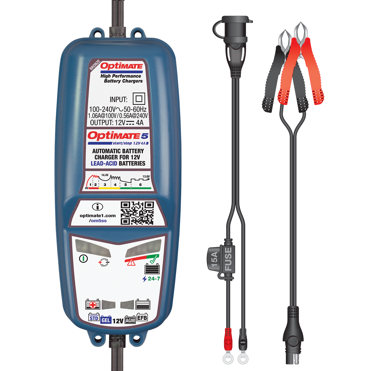 OptiMate 5 Start/Stop