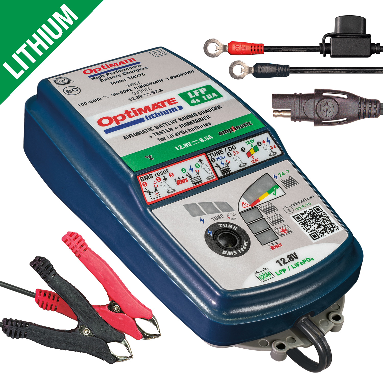 OptiMate Lithium 4s 10A