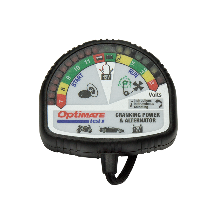 OptiMate TS-120 TEST – Cranking & Alternator