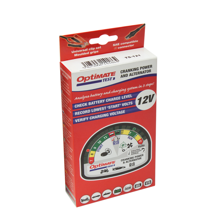OptiMate TS-120 TEST – Cranking & Alternator